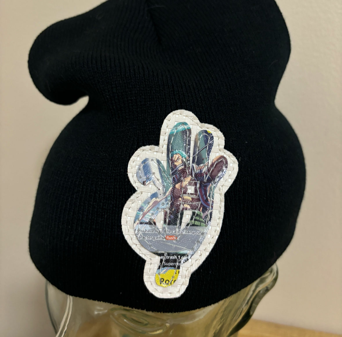 op08 roronoa zoro CARD beanie