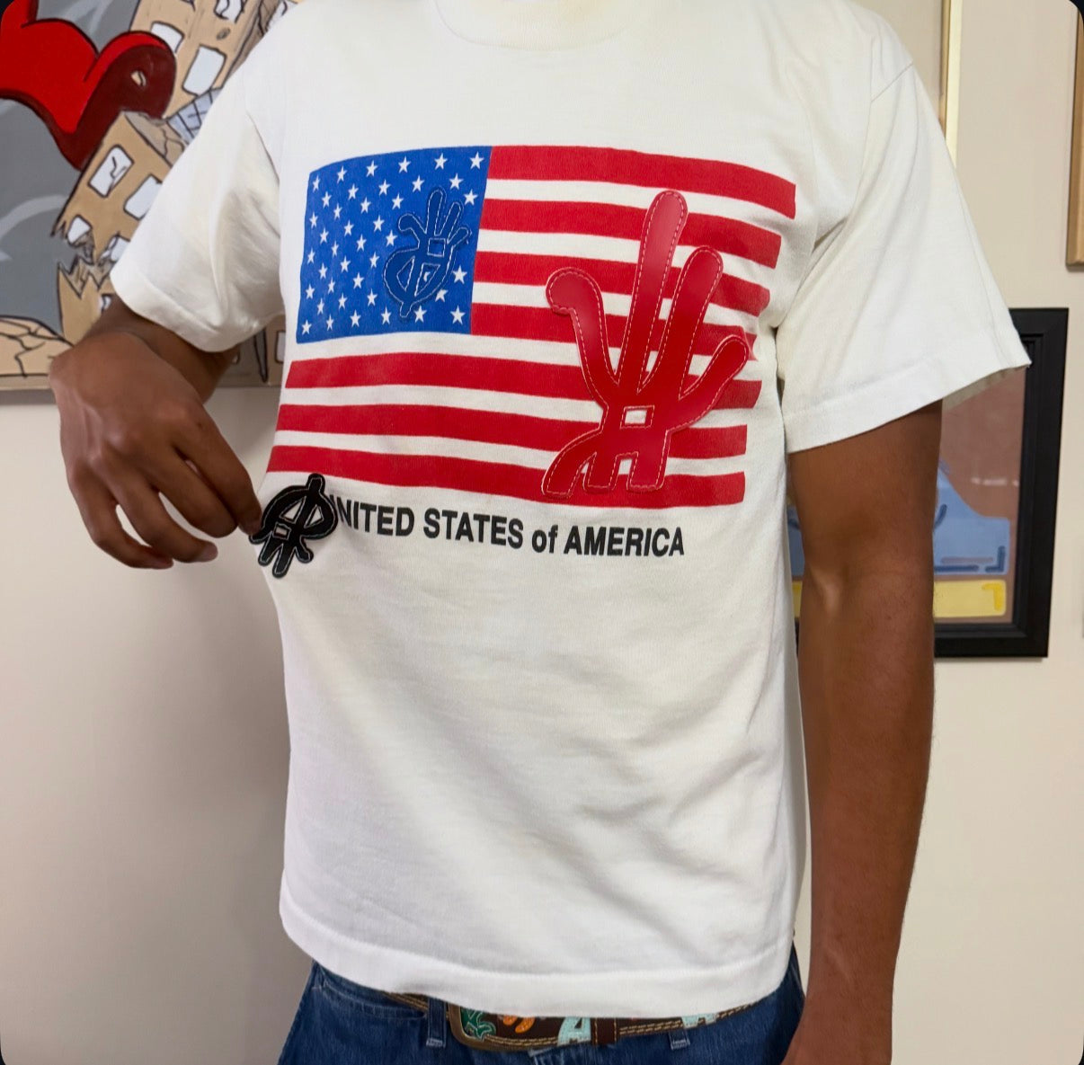 YOUsa t-shirt