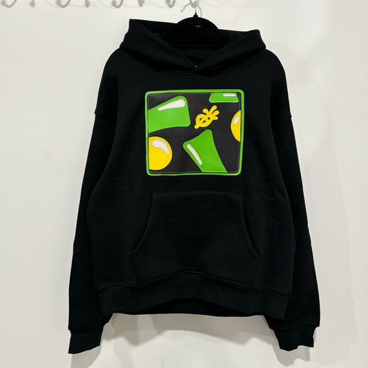 black currency pullover hoodie