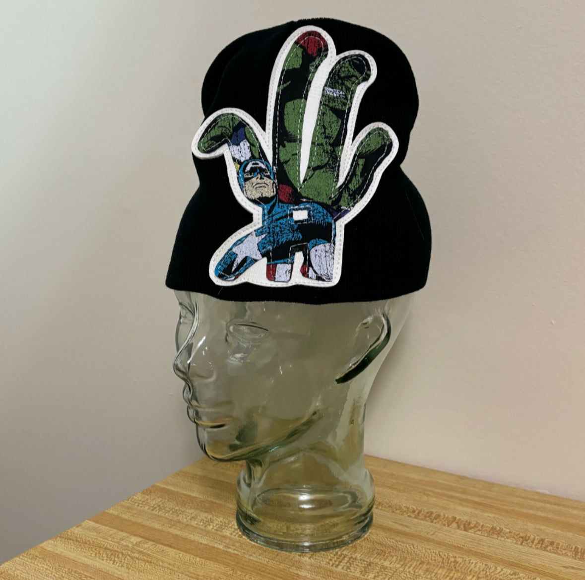 hulk COMIC beanie