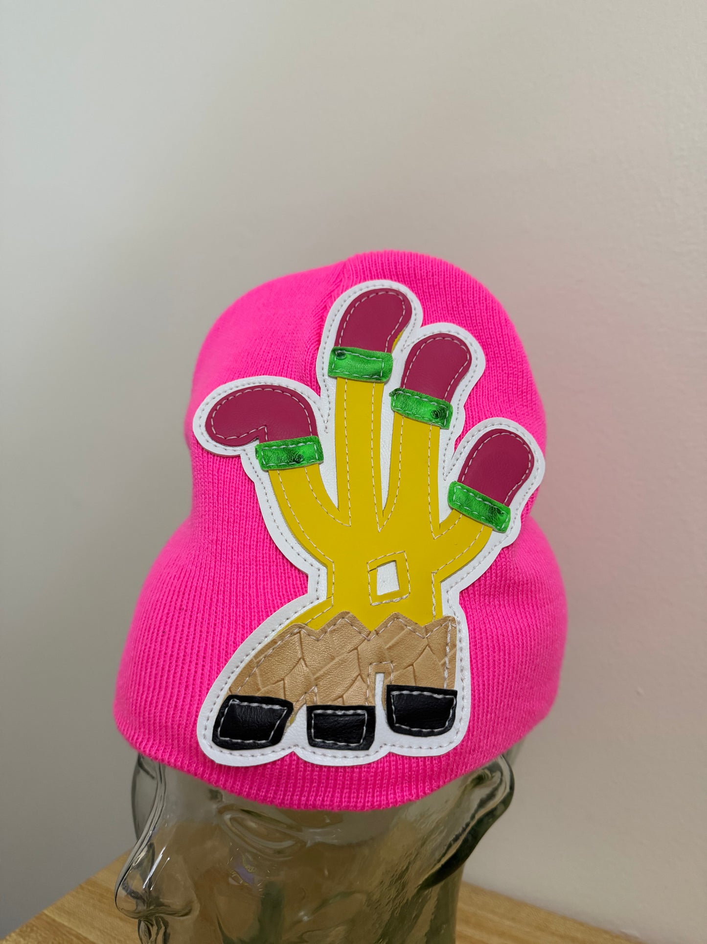 penciL (pink) beanie