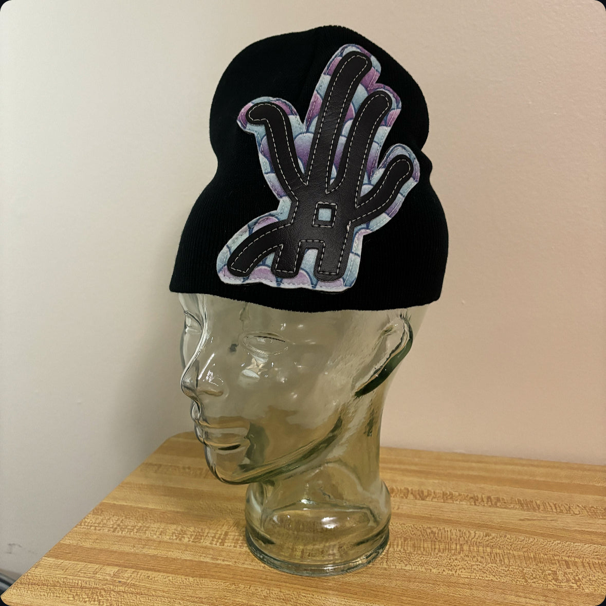 rainbow fish beanie