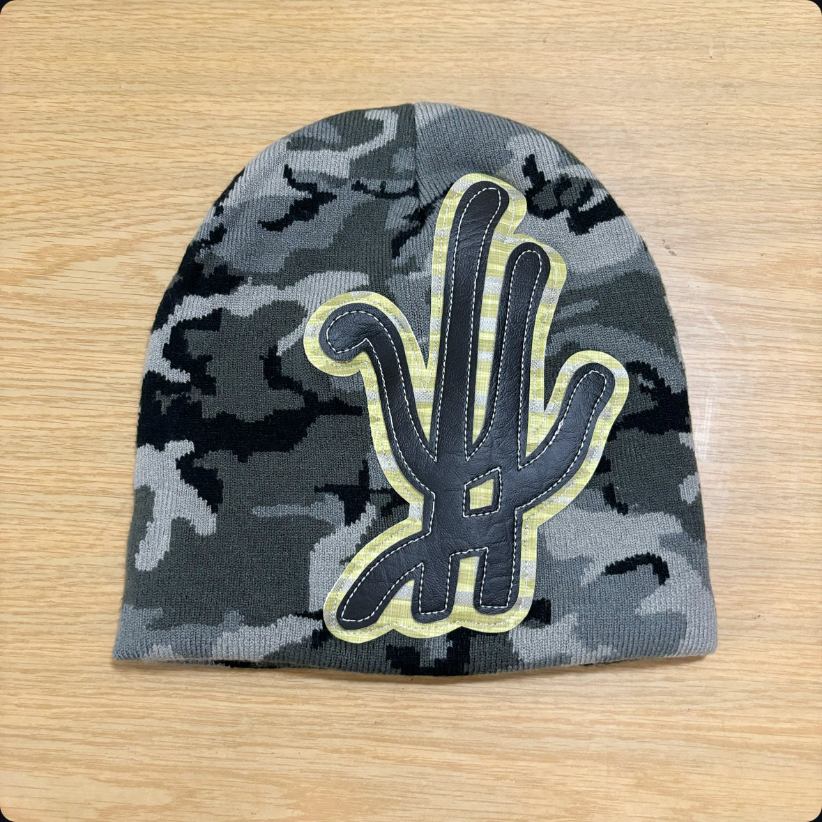 arctic light camo beanie