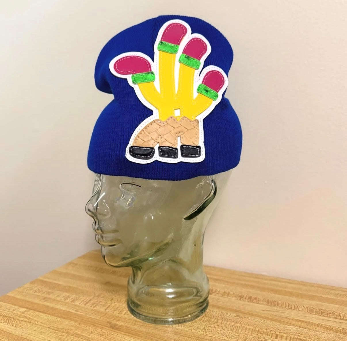penciL (blue) beanie