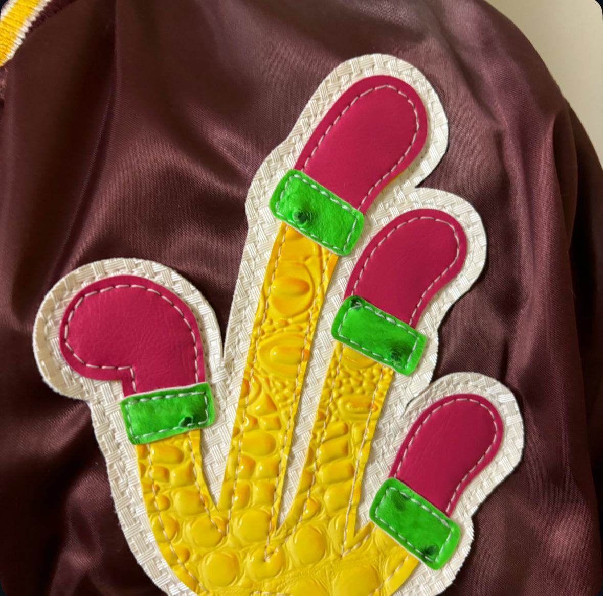 penc!L old sKooL bomber jacket