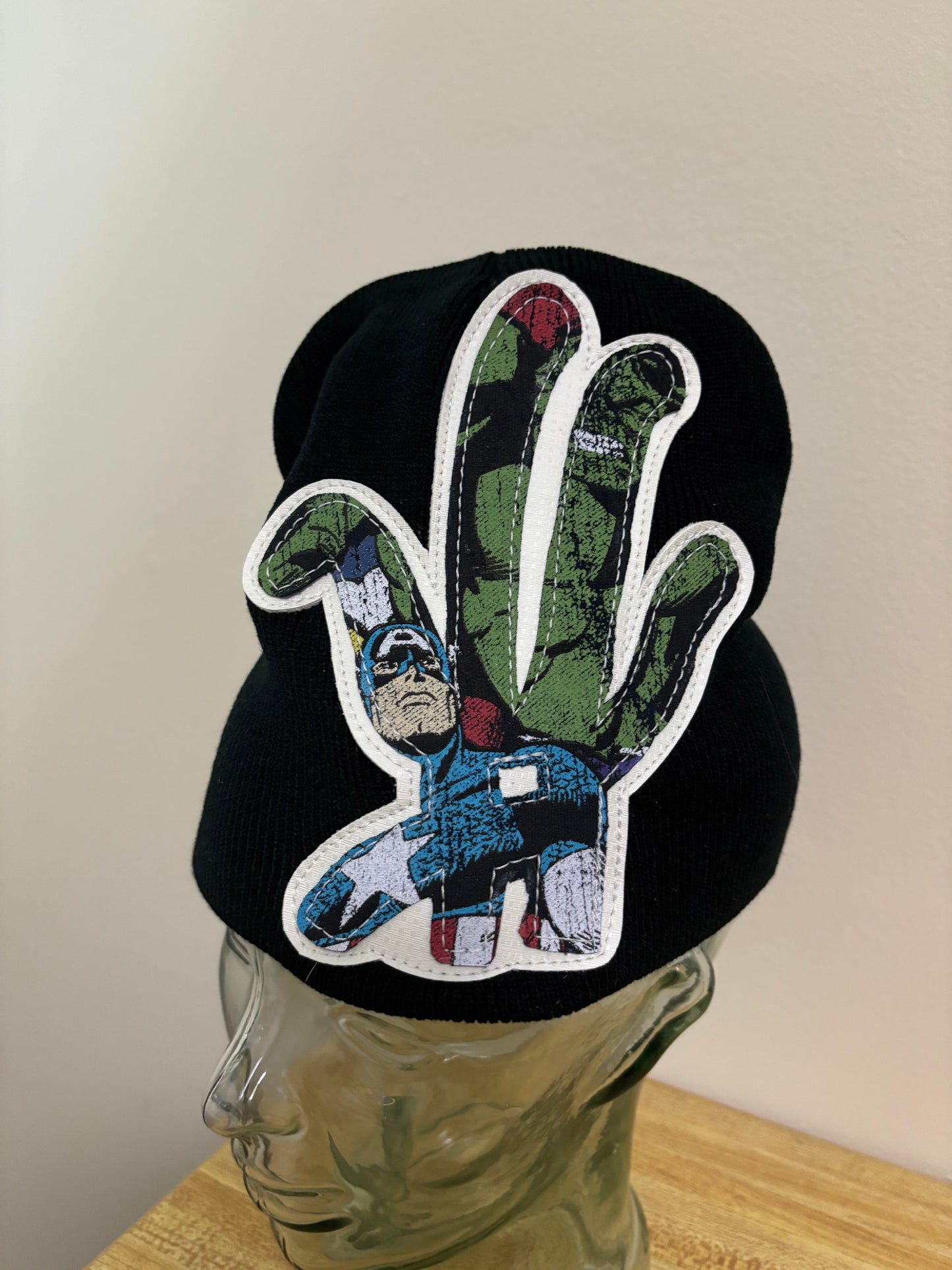 hulk COMIC beanie