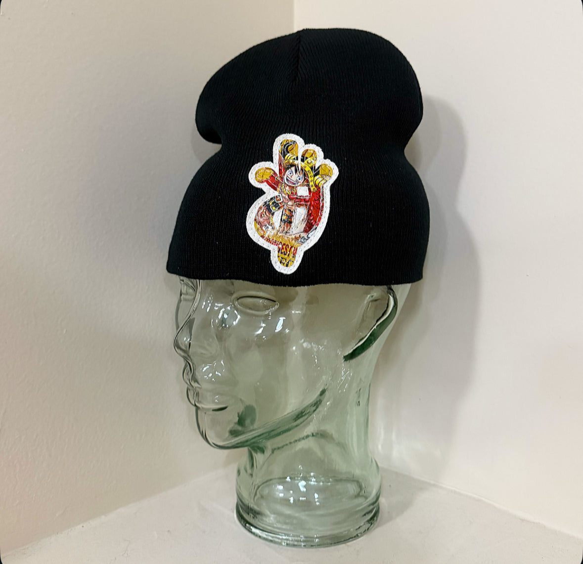 op17 luffy [stamped] beanie